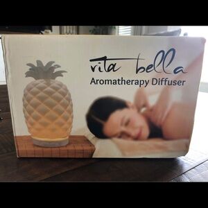 New Ceramic Pineapple Essential Oils Diffuser 120ml